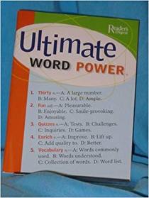 Reader's Digest Ultimate Word Power