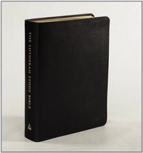 The Lutheran Study Bible Black Bonded Leather