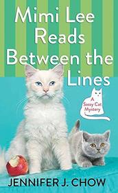 Mimi Lee Reads Between the Lines (Sassy Cat, Bk 2) (Large Print)