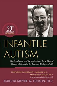 Infantile Autism: The Syndrome and Its Implications for a Neural Theory of Behavior by Bernard Rimland