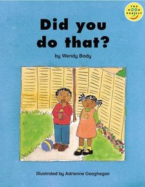 Our Play Cluster: Beginner Bk. 4: Did You Do That? (Longman Book Project)