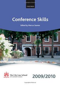 Conference Skills 2009-2010: 2009 Edition (Bar Manuals)