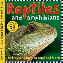 Reptiles and Amphibians (Smart Kids Sticker Books)