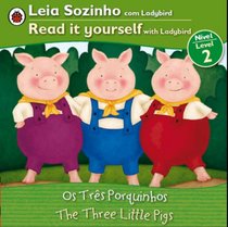 Three Little Pigs, The Bilingual (Portuguese/English): Fairy Tales (Level 2) (Portuguese Edition)