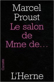 Le salon de Mme de... (French Edition)