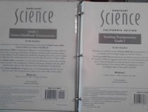 Harcourt Science Grade 1 (Handbook Transparencies)