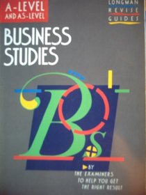 Longman A-level Study Guide: Business Studies (Longman A-Level Study Guides)