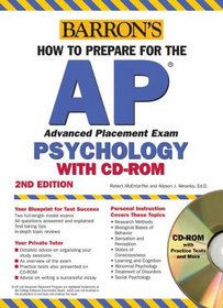 How to Prepare for the AP Psychology with CD-ROM (Barron's AP Psychology Exam (W/CD))