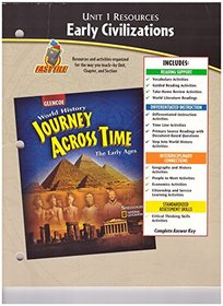 Unit 1 Resources Early Civilizations (Glencoe World History Journey Across Time The Early Ages)