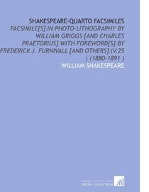 Shakespeare-Quarto Facsimiles