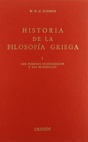 Historia De La Filosofia Griega: Los Primeros Presocraticos Y Los Pitagoricos (Grandes Manuales) (Spanish Edition)