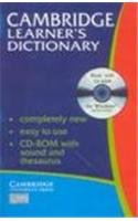 Cambridge Learner's Dictionary with CD-ROM India edition