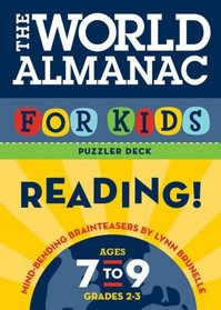 The World Almanac for Kids Puzzler Deck: Reading: Ages 7-9, Grades 2-3