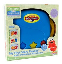 My First Story Reader and 3 Interactive Sesame Street Storybooks