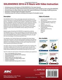 SOLIDWORKS 2016 in 5 Hours with Video Instruction