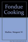 Fondue Cooking
