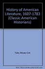 History of American Literature 16071783