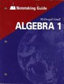 Algebra 1 Notetaking Guide Transparencies