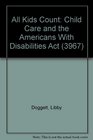 All Kids Count Child Care and the Americans With Disabilities Act
