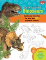 Learn to Draw Dinosaurs Stepbystep instructions for more than 25 prehistoric creatures