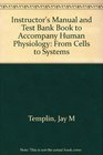 Instructor's Manual and Test Bank Book to Accompany Human Physiology From Cells to Systems