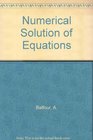 Numerical Solution of Equations