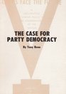 Case for Party Democracy