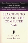 Learning to Read in the Computer Age