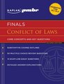 Kaplan PMBR FINALS Conflict of Laws Core Concepts and Key Questions
