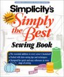 Simplicity Simply the Best Sewing Book
