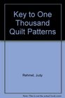 Key to One Thousand Quilt Patterns