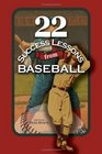 22 Success Lessons From Baseball