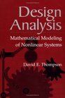Design Analysis  Mathematical Modeling of Nonlinear Systems