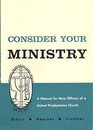 Consider Your Ministry