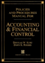Policies and Procedures Manual for Accounting and Financial Control