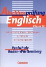 Abschlussprfung Englisch Realschule BadenWrttemberg 10 Schuljahr