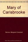 Mary of Carisbrooke