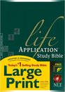 Life Application Study Bible NLT, Large Print