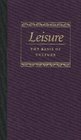 Leisure: The Basis of Culture