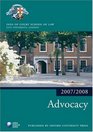 Advocacy 20072008 2007 Edition a 2007 ed