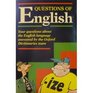 Questions of English