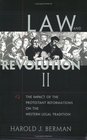 Law and Revolution II The Impact of the Protestant Reformations on the Western Legal Tradition