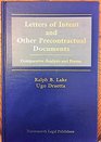 Letters of intent and other precontractual documents Comparative analysis and forms