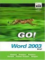 Go With Microsoft Office Word 2003 Brief and Go Student CD