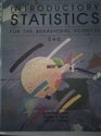 Introductory statistics for the behavioral sciences