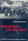 Which side are you on The Harlan County coal miners 193139