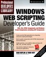Windows Web Scripting Developer's Guide