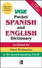 Vox Pocket SpanishEnglish Dictionary