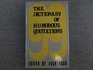 Dictionary of Humorous Quotations