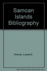 Samoan Islands Bibliography